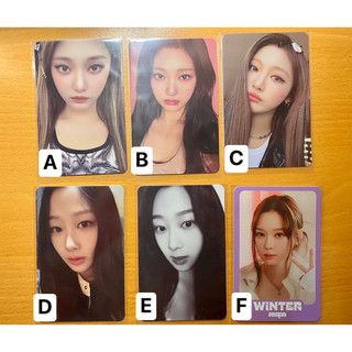 aespa 快閃 隨機卡包 小卡 Karina Winter Giselle Ningning