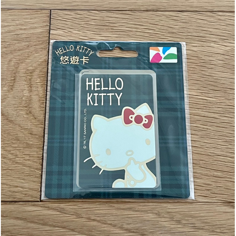 HELLO KITTY 格紋悠遊卡-綠 絕版限量 （現貨）