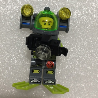 LEGO 樂高 8078 亞特蘭提斯 人偶 Atlantis 潛水員 Axel 05 全新已組裝