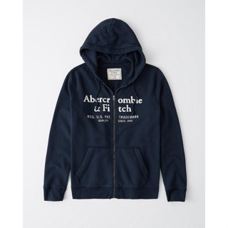 出清美國帶回Abercrombie Fitch 男生LOGO HOODIE 連帽運動外套現貨S號在臺灣