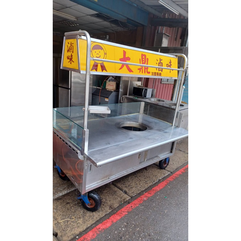 白鐵車台/滷味餐車（182*90*80）