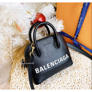 二手旗艦 Balenciaga 黑色 牛皮 貝殼包 手提包 斜背包 兩用包 (中友店)