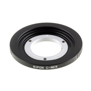 Kipon C mount CM電影鏡鏡頭轉Sony NEX E卡口相機身轉接環 A9 A7 A1 A7R ZV-E10