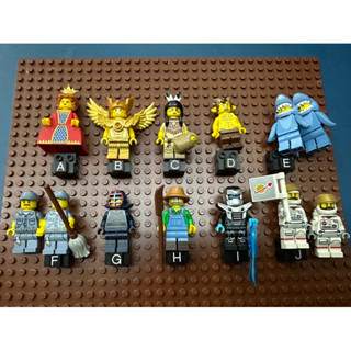 ®️樂高 LEGO®︎ 71011 ⚠️二手 minifigures 15代 鯊魚 皇后 二手人偶