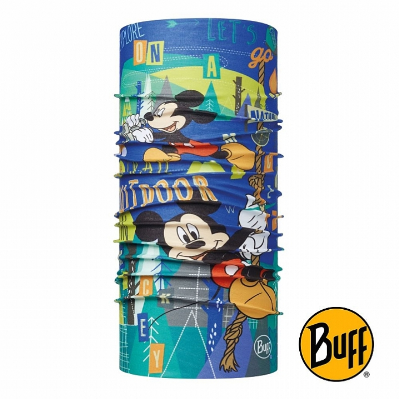 BUFF 歡樂米奇-迪士尼經典米奇 兒童經典頭巾 單一顏色