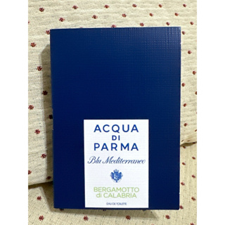 Acqua Di Parma 藍色地中海佛手柑中性淡香水試管香水(1.5ml)