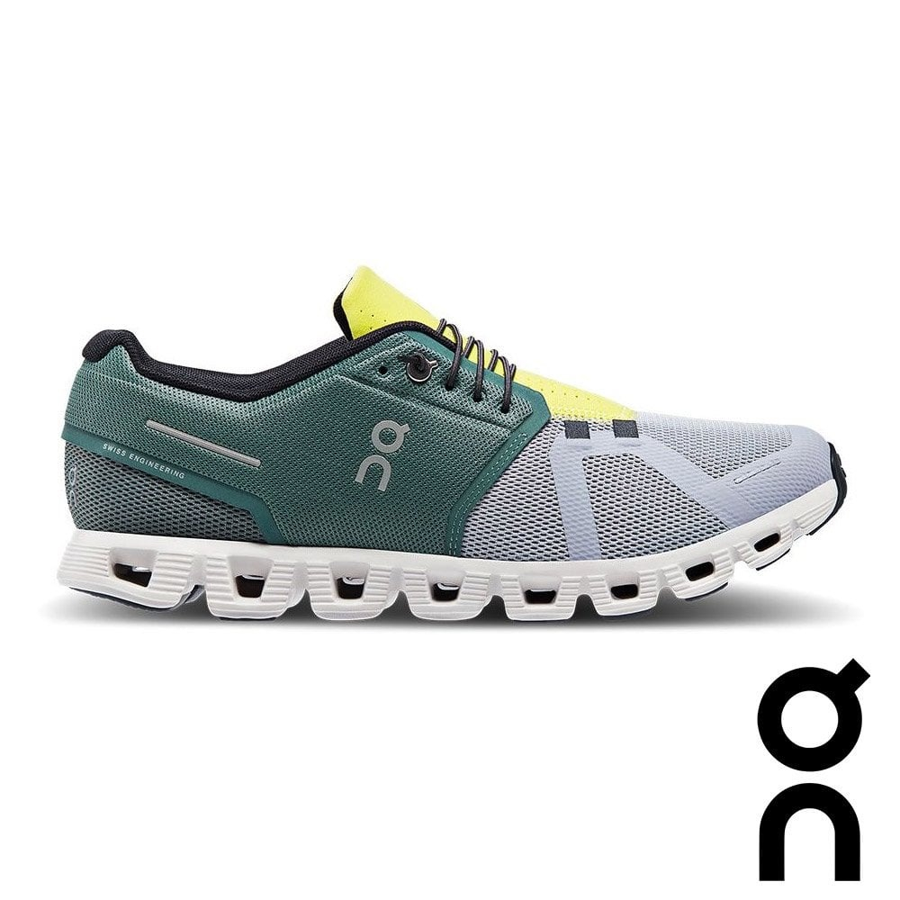 【瑞士 ON】男Cloud 5多功能健行鞋 『橄欖綠/灰』5998364