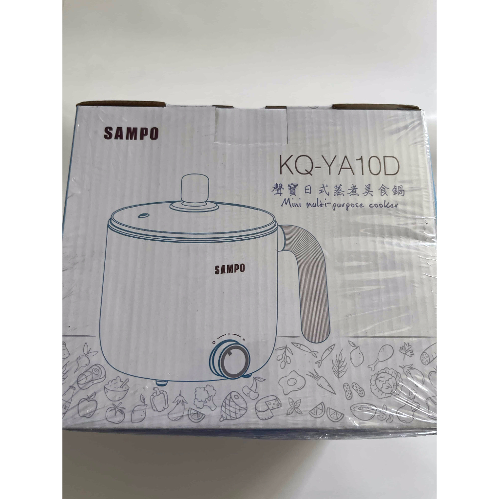 SAMPO聲寶日式蒸煮美食鍋 KQ-YA10D 雙層防燙安全設計 毅鴻電器