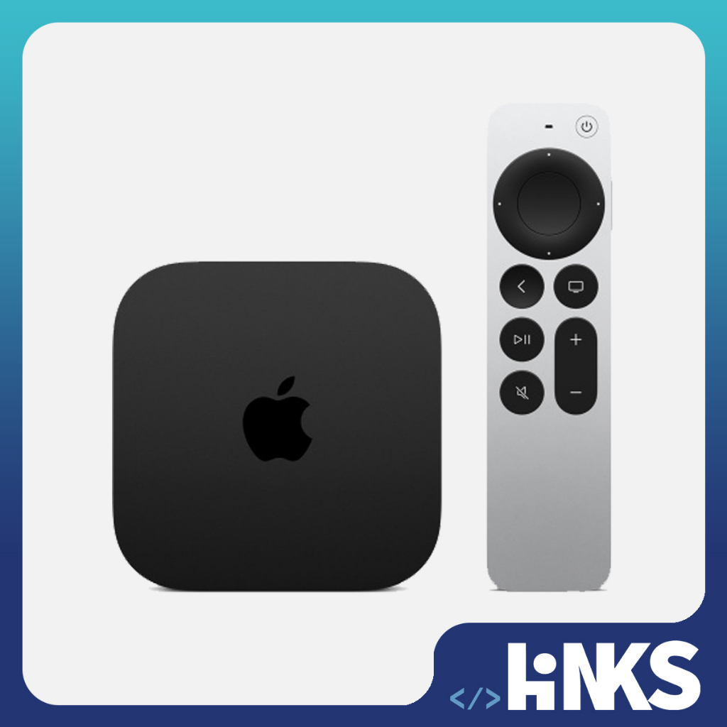 【Apple】全新 Apple TV 4K (2022) 64GB/128GB 聯網 電視盒 機上盒