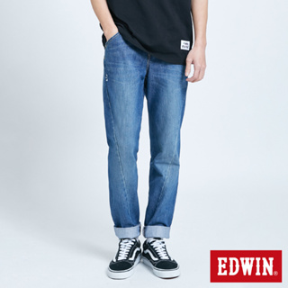 EDWIN E-FUNCTION 復刻款窄管牛仔褲(中古藍)-男款