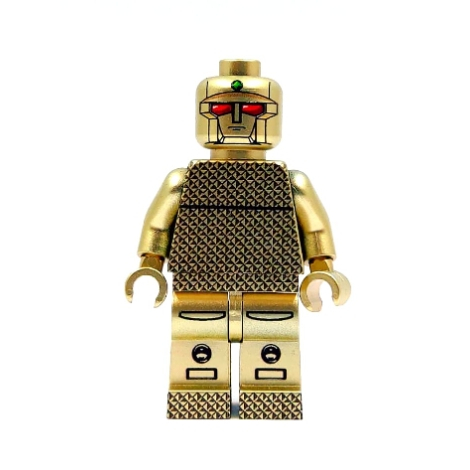 |樂高先生| LEGO 樂高 *絕版* LEQO MOC 無敵小戰士 黃金戰士 Gold Lightan 樂高正版零件