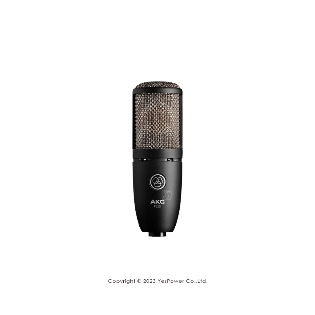 ＊含稅＊AKG P220 電容式麥克風 大振膜電容麥克風/人聲/心形指向性/電容式麥克風