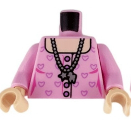 &lt;樂高人偶小舖&gt;正版LEGO 城市63 粉紅色 長項鍊 愛心 6306690 哈利波特 75969