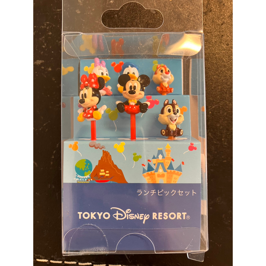 全新現貨 東京迪士尼 東京ディズニーランド Tokyo Disneyland  米奇米妮 造型水果叉