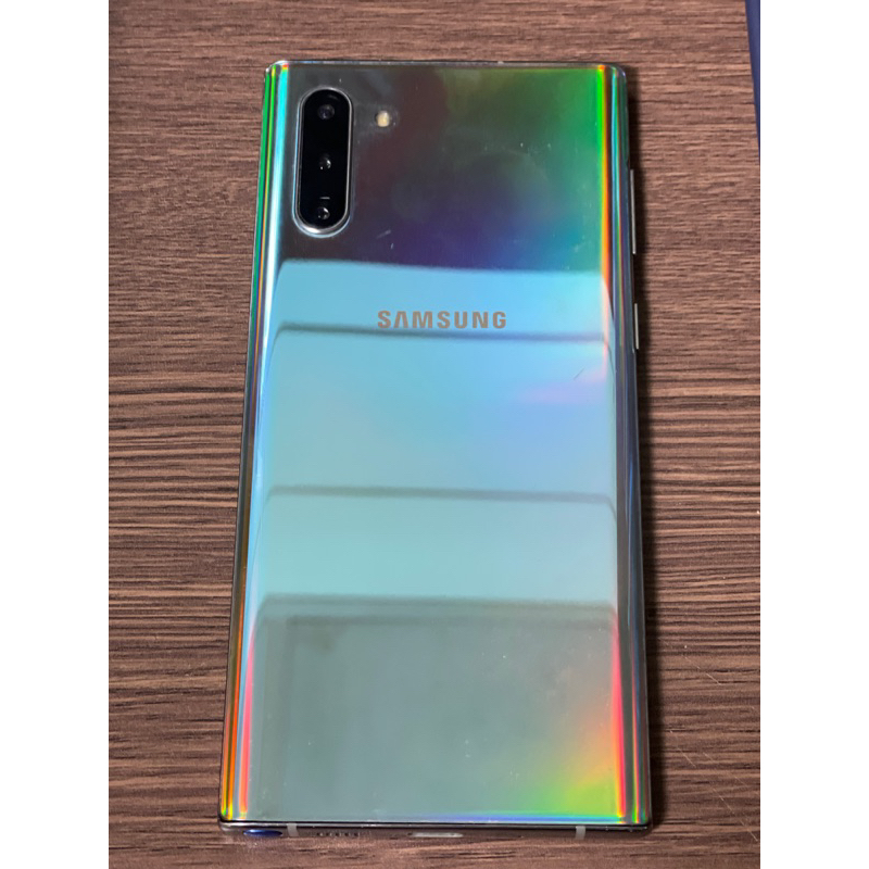 二手 Samsung 三星手機 盒裝完好 藍色 Note 10 256G有撞傷少一隻筆 功能正常