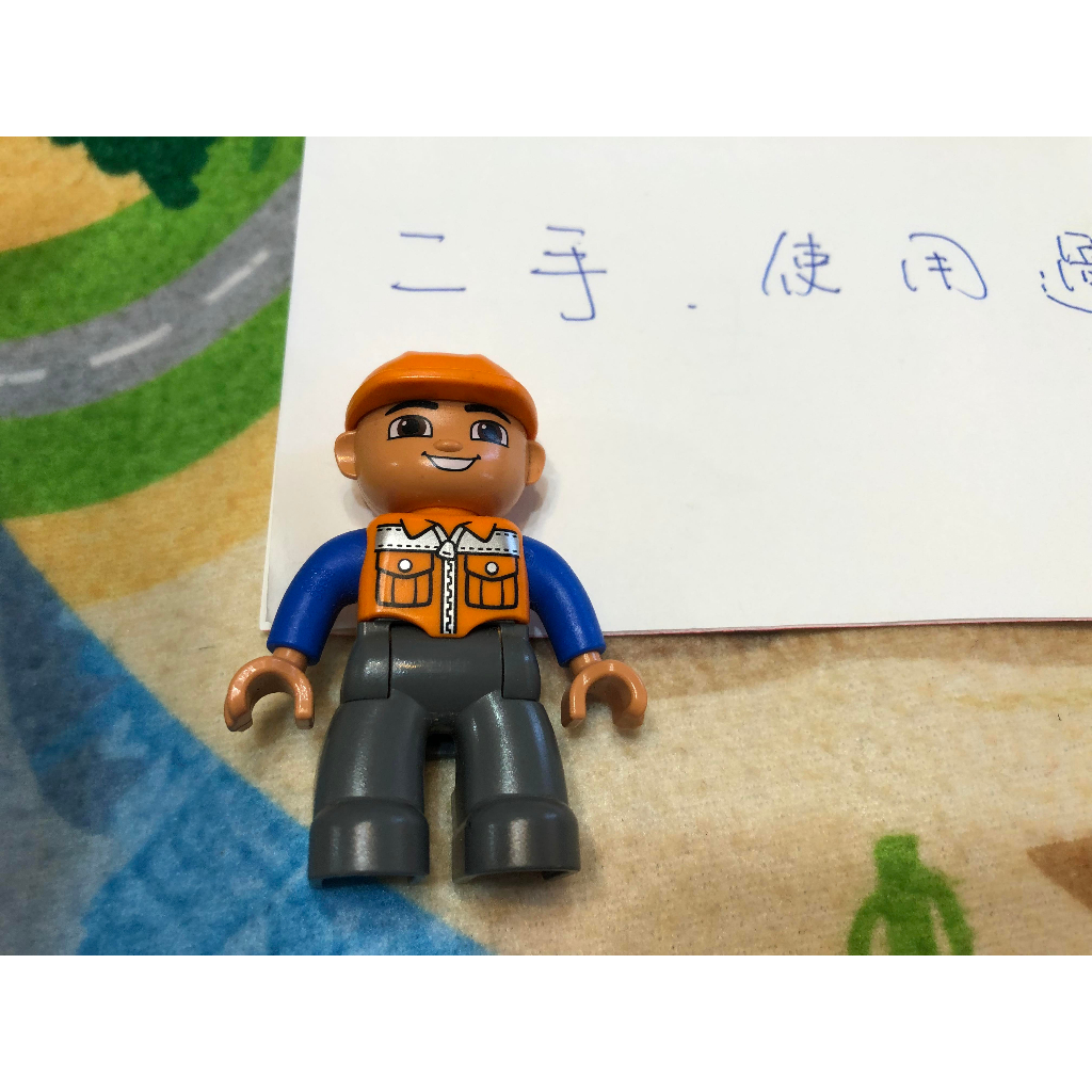 二手、二手、二手【點點小豆】LEGO 樂高積木 DUPLO 得寶 人偶 1 個 如圖！