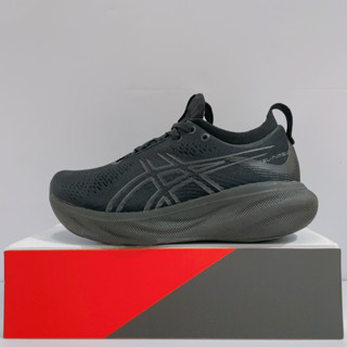 ASICS GEL-NIMBUS 25 女生 黑色 透氣 緩震 運動 慢跑鞋 1012B356-002