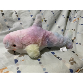 彩色色鯊魚絨毛娃娃 海洋生物 小朋友玩具 抱枕