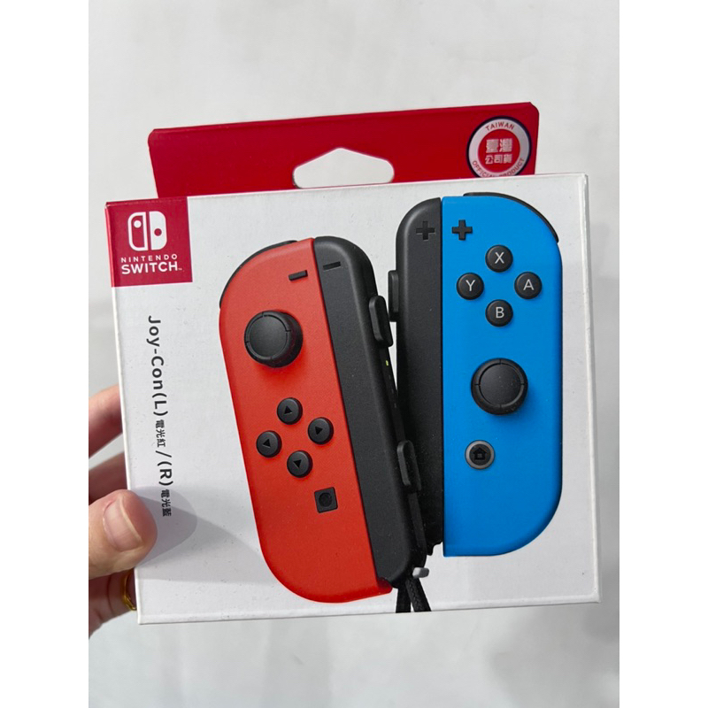 (近乎全新)Switch JC原廠紅藍手把 任天堂 switch 保證正品