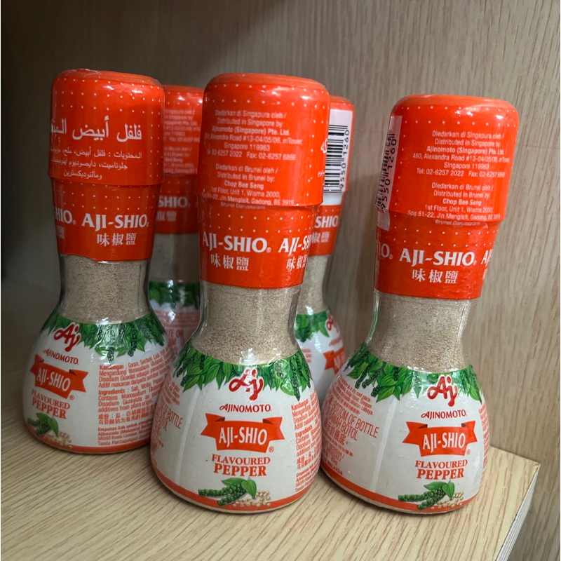 （現貨）馬來西亞代購/白胡椒粉/AJI-SHIO味椒鹽80克