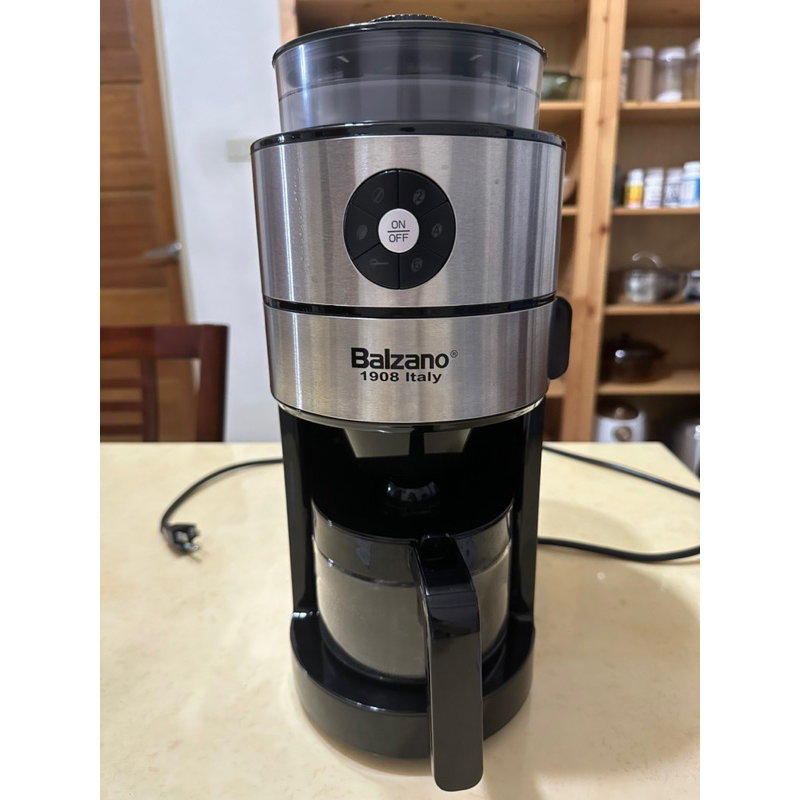 [九成新］Balzano 1908 Italy 義大利 全自動研磨咖啡機 BZ-CM1106 可研磨咖啡豆 咖啡粉 美式