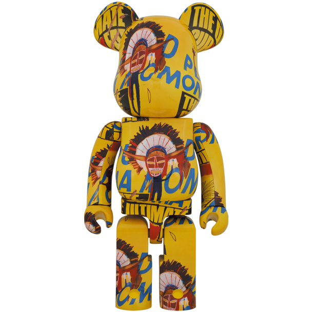 BE@RBRICK Andy Warhol JEAN-MICHEL BASQUIAT 3 安迪沃荷 巴斯奇亞 1000％