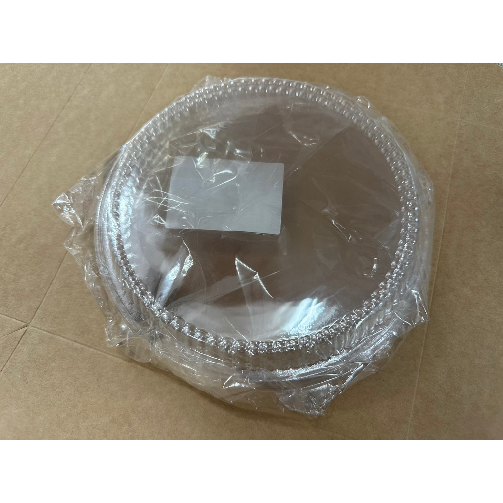 🌾葉記🌾圓型鋁箔1260 透明蓋 (分裝)  一次性 簡易式 圓形蛋糕盒蓋 食品級 5入