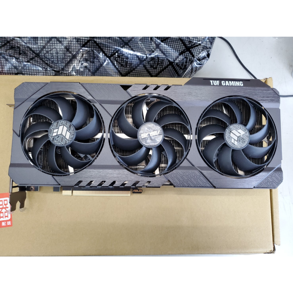 華碩ASUS TUF-RTX3070-O8G-V2-GAMING 顯示卡(保內極品狀態)