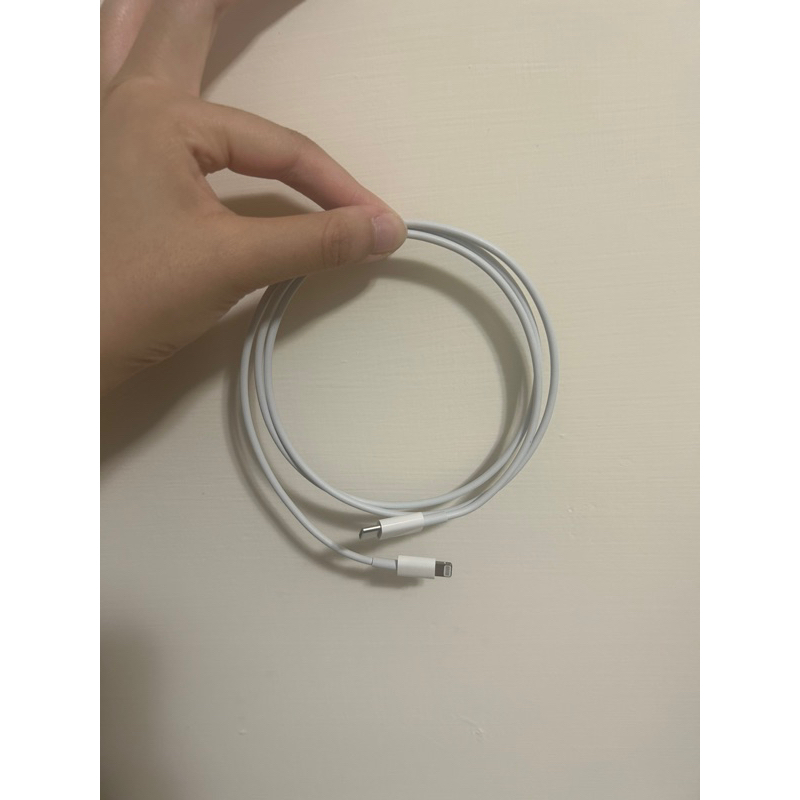 apple 蘋果手機充電線 原廠全新未使用 USB-C 對 Lightning 連接線 (1 公尺)