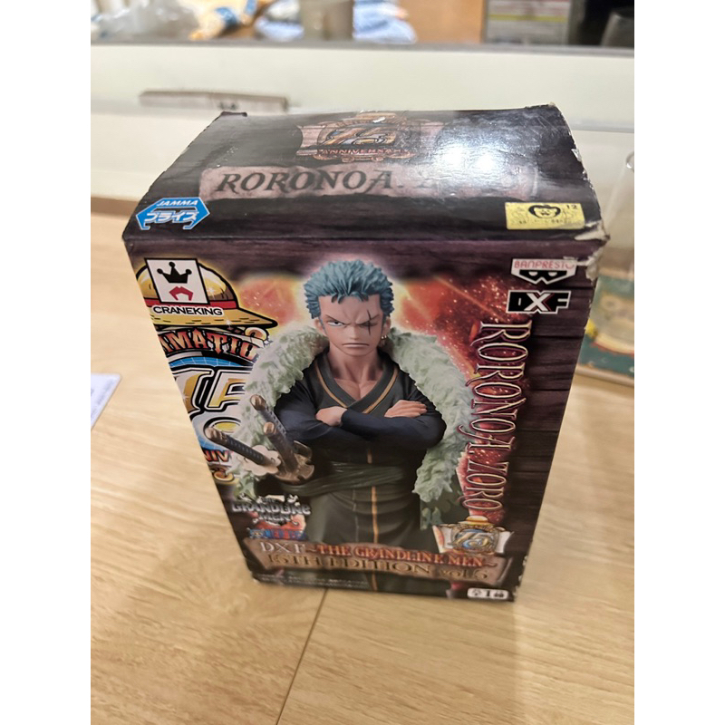 金證 日版 航海王 海賊王 DXF THE GRANDLINE MEN 15週年 羅羅亞 索隆 zoro 拆檢內袋未拆