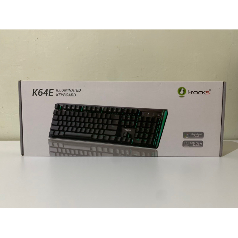 i-rocks K64E illuminated Keyboard 背光鍵盤
