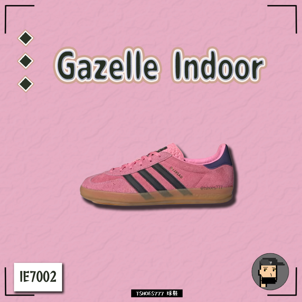 【TShoes777代購】Adidas Gazelle Indoor Bliss Pink 粉紅 IE7002
