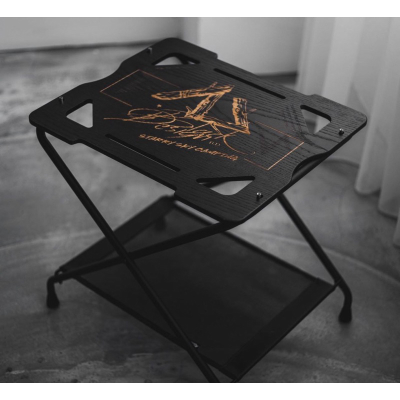 （現貨）BLACK DESIGN × INMUTOU SIDE TABLE 配角 黑配角 聯名 交流 黑日青