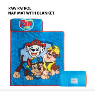 預購❤️官方正貨❤️美國專櫃 PAW PATROL 汪汪隊 攜帶型 兒童 睡袋 棉被 睡覺 枕頭