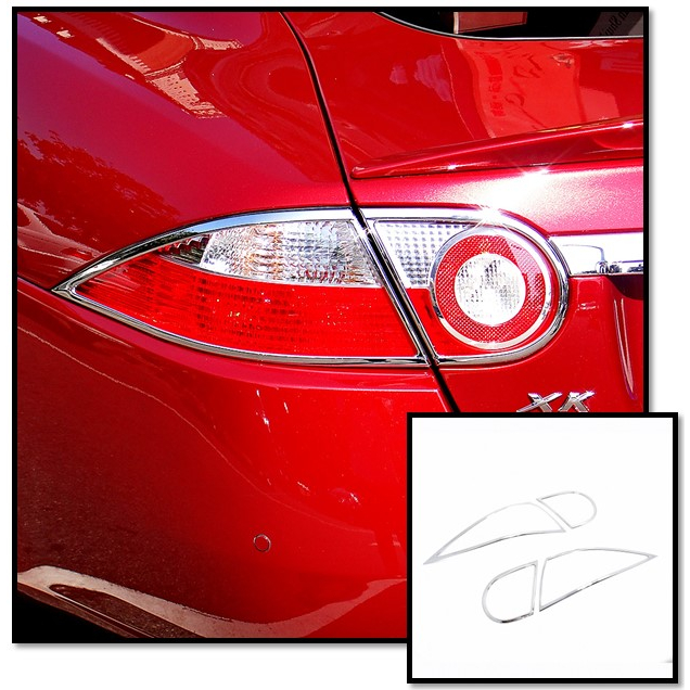 圓夢工廠 Jaguar XK XKR X150 2006~2014 積架 捷豹 改裝 鍍鉻銀 車燈框 後燈框 尾燈框