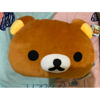Rilakkuma拉拉熊 頭形抱枕 12寸