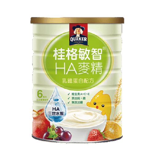 桂格  敏智HA麥精 (乳鐵蛋白配方) 650G