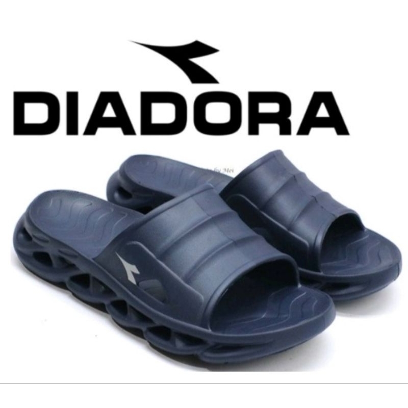 新品上架   DIADORA男款運動休閒拖鞋 ( DA71217 藍 )