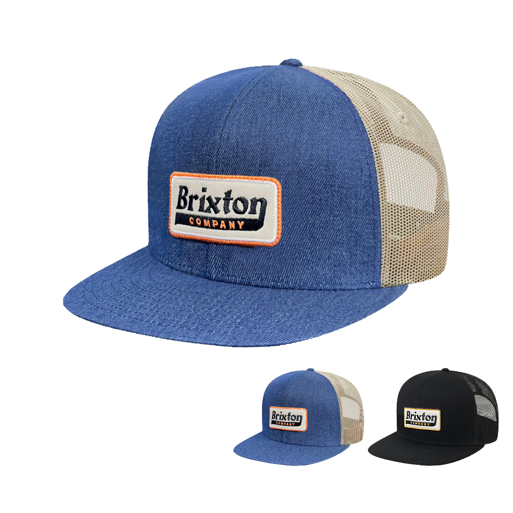 BRIXTON 棒球網帽 STEADFAST HP MESH CAP 刺繡 棒球帽 老帽 鴨舌帽【TCC】