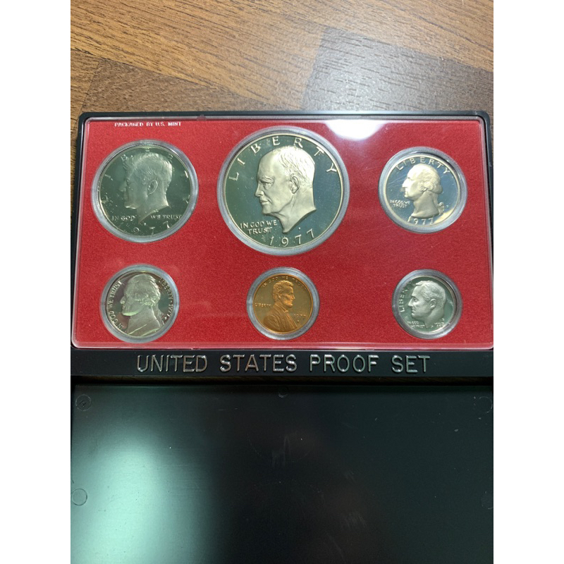 1977年 美國🇺🇸 紀念幣 精鑄 硬幣套組 紀念性販售