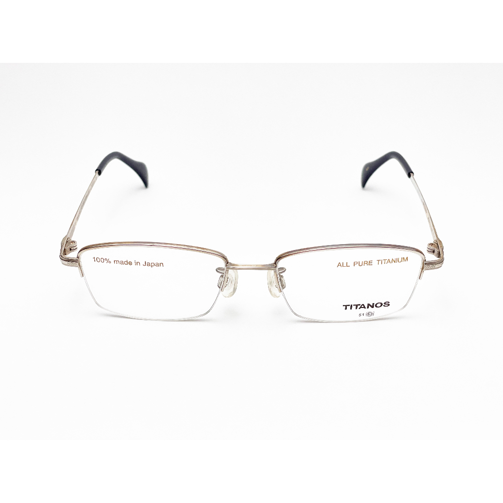 【全新特價】TITANOS 帝王鈦 日本製光學眼鏡鏡框 T1274 WP 高級100%帝王純鈦 Titanium 海軍藍