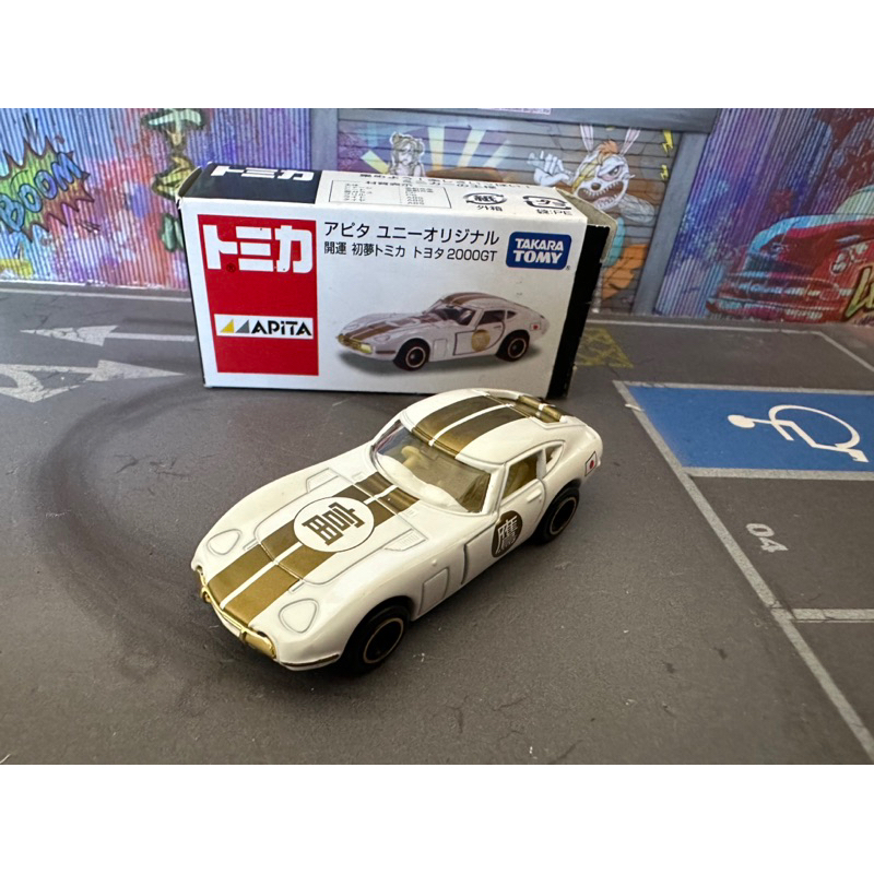 宥宥 Tomica 多美小汽車 APITA 開運 初夢 2000GT 國旗車