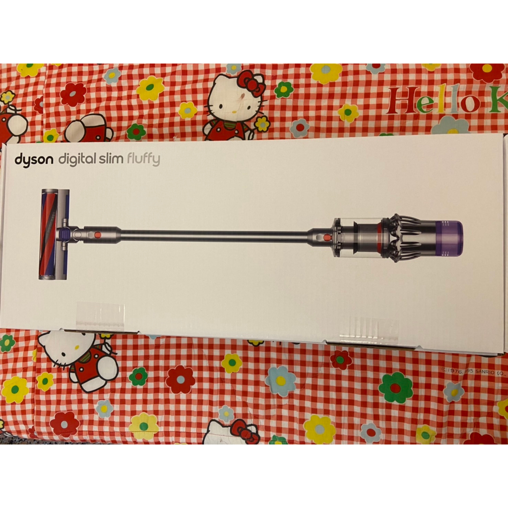 【二手】Dyson 戴森 Digital Slim Fluffy SV18 輕量型無線手持吸塵器 贈 吸塵器收納架