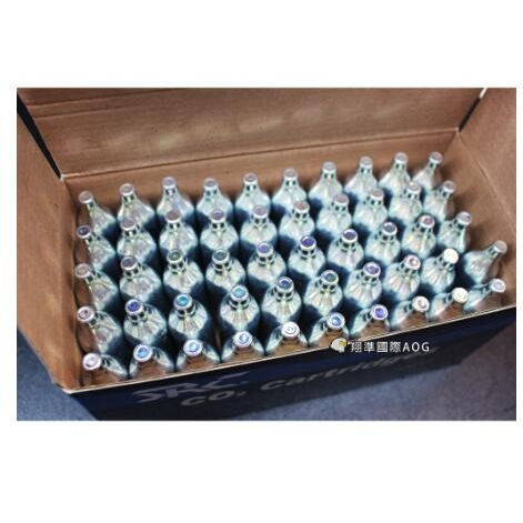 【翔準】新版 白盒 CO2 小鋼瓶 12g(單支) 無牙 台製 外銷 12克 鋼瓶 CO2瓶 Y5-0021 訂購商品