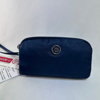 BESIDE-U 專櫃 手機包 手拿包 零錢包 尼龍材質 W1004-3H8思情藍/三角$550