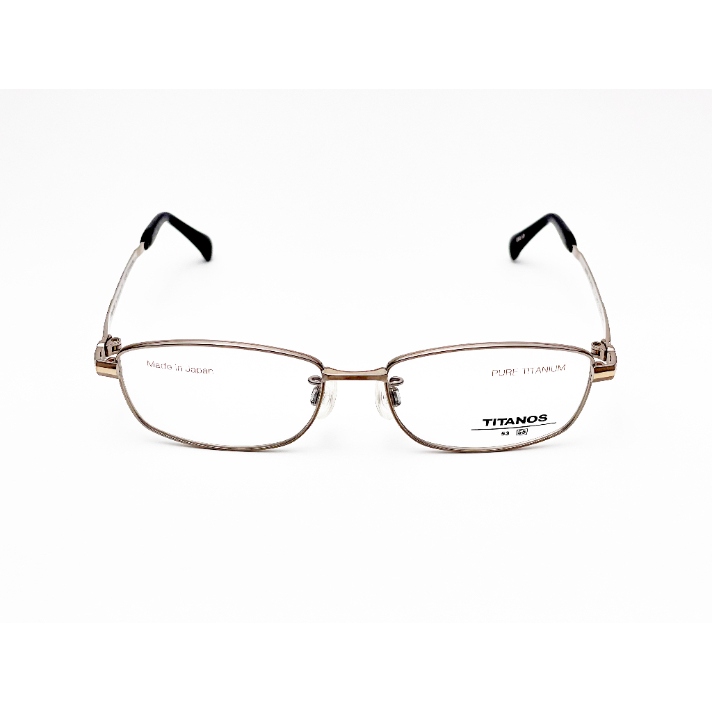 【全新特價】TITANOS 帝王鈦 日本製光學眼鏡鏡框 T1401 CBO GP 高級100%帝王純鈦 Titanium