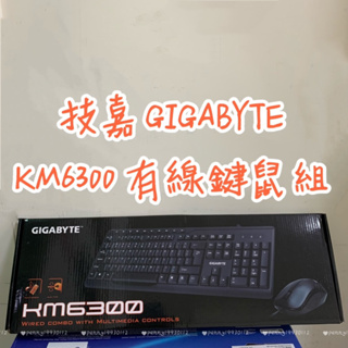 技嘉 GIGABYTE KM6300 有線鍵鼠組 鍵盤 滑鼠