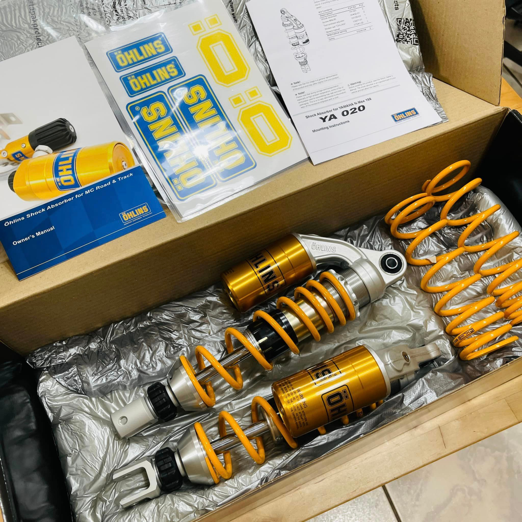 [鑫錡國際]OHLINS 後避震器 YAMAHA 六代戰 水冷BWS NMAX AREOX YA020 避震器