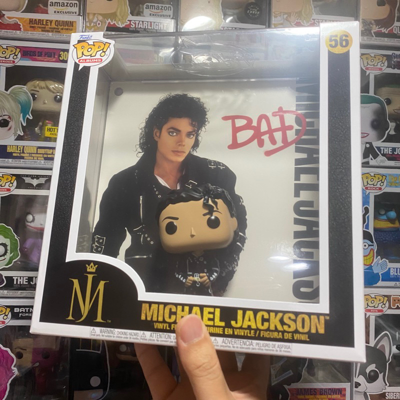 [李大] 正版現貨 Funko POP Rocks 麥可傑克森 BAD 專輯 Michael Jackson #56