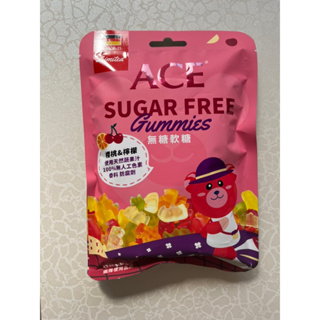 ACE SUGAR FREE Q軟糖（櫻桃檸檬）⚠️即期品